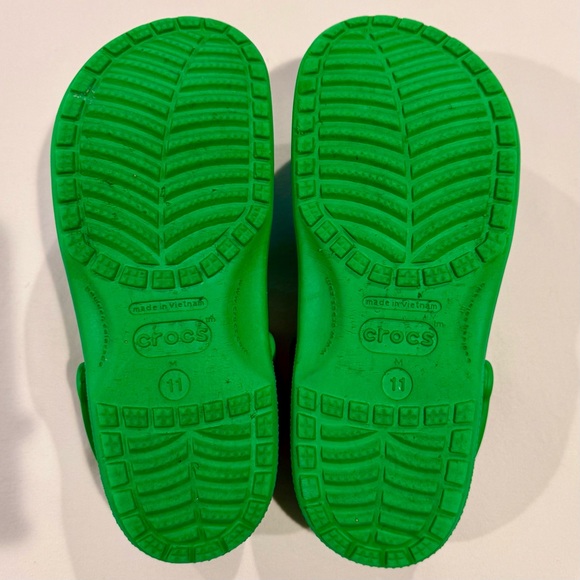 Crocs Classic Clogs Green Ivy Mens 11 Slipons Shoes Lightweight Comfy Christmas - Picture 5 of 7